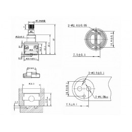 Картридж-дивертор D18 для смесителя, тип E, AV Engineering