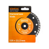 Алмазный круг 125х22 мм универс. Turbo STARTUL STANDART