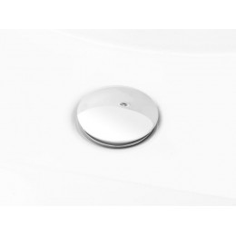 Выпуск для умывальника click/clack, большая крышка с переливом, хром, 1 1/4", AV Engineering