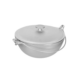 Казан алюминиевый литой с крышкой, 4 л., BOYSCOUT