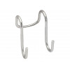 Крючок для рейлинга двойной d16 мм, хром (2 шт в зип-локе) STARFIX