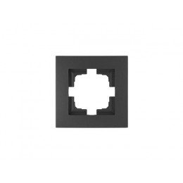 Рамка 1-местная графит, Стиль новый, Bylectrica