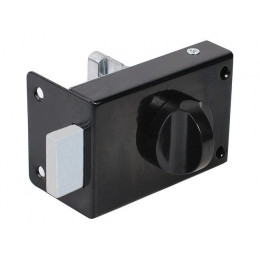 Замок накладной ЗН1 (черный)