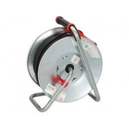 Удлинитель на катушке 50м (3 роз., 3.3кВт, метал. катушка, резин. кабель, с/з) Brennenstuhl Garant