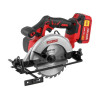 Аккум. циркулярная пила WORTEX CCS 1816-1 в чем. ALL1 XLT SET 18 В, 165 мм, до 55 мм, 4 Ач