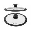 Крышка стеклянная, 260 мм, с силиконовым ободом, круглая, Handy (Хенди), PERFECTO LINEA