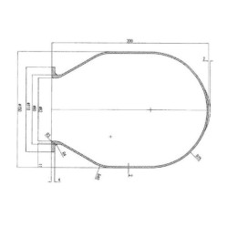 Мембрана для баков 24 л. с горл диам 89 мм Wester