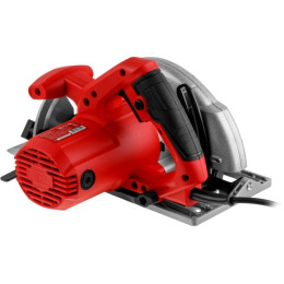 Циркулярная пила WORTEX CS 1655-1 в кор. 1200 Вт, 160 мм, пропил до 55 мм, алюм. подошва