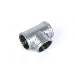 Тройник 1 1/4" чугун оцинк., AV Engineering