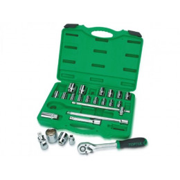 Набор головок 1/2" 8-32мм 24предм. 6гр. TOPTUL