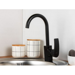Смеситель для кухни D35-A, серия 270 черный, ECONOCE