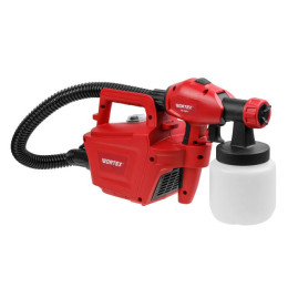 Краскораспылитель электрический WORTEX PS 1165-1 в кор. 650 Вт, 1000 мл/мин, 0.8 л бак