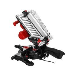 Торцовочная пила комбинированная WORTEX MS 2520-2 LMB в кор. 2000 Вт, 255 мм, глуб. 78 мм,  стол 60