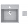Мойка кухонная из искусственного камня STAR серый 510х505 мм, AV Engineering