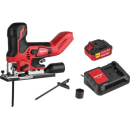 Аккум. лобзик WORTEX CJS 1330 в чем. ALL1 XLT SET БЕСЩЁТ, 18В, 800 - 3800 ход/мин, пропил до 135