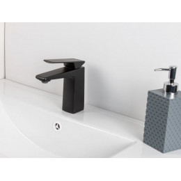 Смеситель для умывальника (Lt) D35, серия Lily черный, a-five