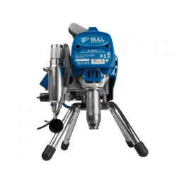 Безвоздушный окрасочный аппарат BULL BAS 2223 в кор. БЕСЩЕТ., 1300 Вт, 2,3 л/мин, 220 Бар