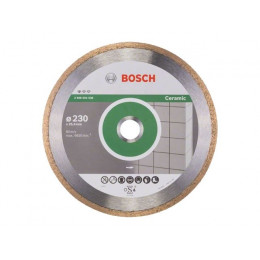 Алмазный круг 230х25.4 мм по керамике сплошн. Standard for Ceramic BOSCH