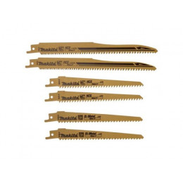 Набор сабельных пилок по дереву (6 шт.) MAKITA