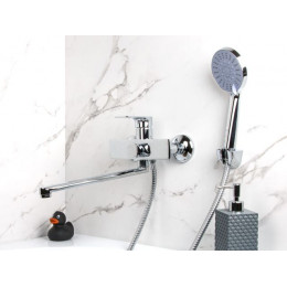 Смеситель для ванны (Lt) D35, серия Camellia хром, a-five