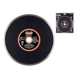 Алмазный круг 230х22 мм по керамике сплошн. GEPARD