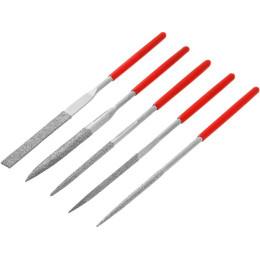 Набор надфилей алмазных 140х50х3мм 5шт. STARTUL PROFI (ST4046-5)