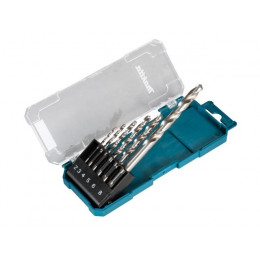 Набор сверл по металлу ц/х, HSS-G, D-75742 комплект из 6 шт MAKITA