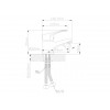 Смеситель для умывальника (Lt) D40, серия BAS AV Engineering