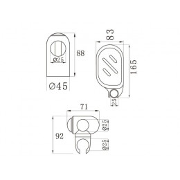 Душевая стойка AVSSS-029 AV Engineering