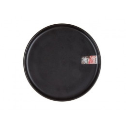 Тарелка десертная керамическая, 20.5 см, серия ASIAN, черная, PERFECTO LINEA