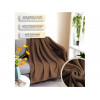 Покрывало флисовое 200x220 см., коричневое, серия Dream, PERFECTO LINEA