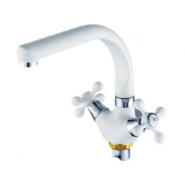 Смеситель для кухни вентильный (тип I), серия 230 белый ECONOCE