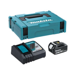 Комплект АКБ BL1860Bx1шт., ЗУ DC18RC, кейс MAKPAC MAKITA