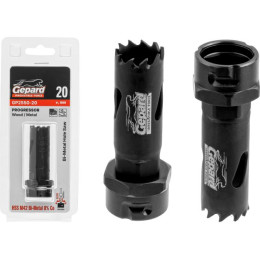 Коронка биметаллическая  d20 мм PROGRESSOR GEPARD