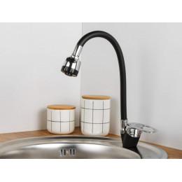 Смеситель для кухни D40-A, серия 240 черный, ECONOCE