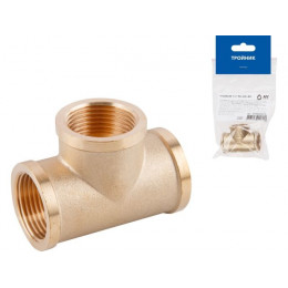 Тройник 1/2" вн.-вн.-вн., AV Engineering (инд.упак.)