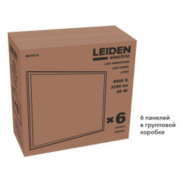 Панель светодиодная встраиваемая 36 Вт 4000К LPRS LEIDEN ELECTRIC