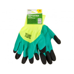 Перчатки нейлон, латексное рельефное покрытие, 10 р-р STARTUL GARDEN