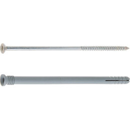 Дюбель-гвоздь 8х160 мм полипропилен потай (20 шт в пласт. конт.) STARFIX