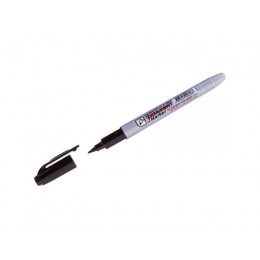 Маркер перманентный Crown "Multi Marker Super Slim" черный, пулевидный