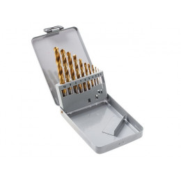 Набор сверл по мет. 10шт (1-10мм) НС-11И Р6М5 (АО "ТП Томский инструмент")