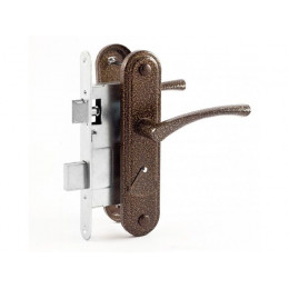 Замок врезной Омега ЗВ9.2-01 (бронза)