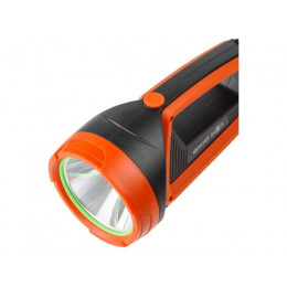 Фонарь светодиодный аккум. 5Вт+5Вт (оранж.) ЮПИТЕР