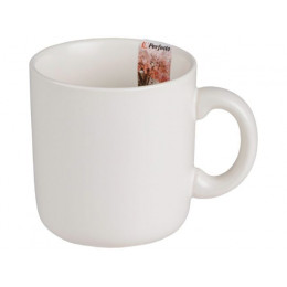 Кружка керамическая, 380 мл, серия ASIAN, белая, PERFECTO LINEA
