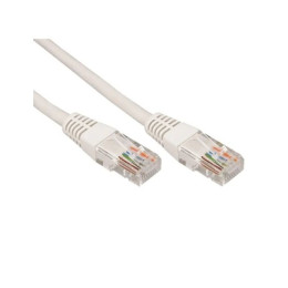 Пaтч-корд 15м U/UTP, CAT 5e, RJ45-RJ45, PVC серый REXANT