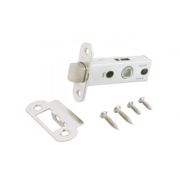 Защелка врезная межк. L45-8-R18 SN никель  АЛЛЮР