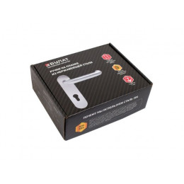 Ручка на планке БУЛАТ РФ 72.09НС AISI 304 INOX нержавеющая сталь д/противопожар.замков