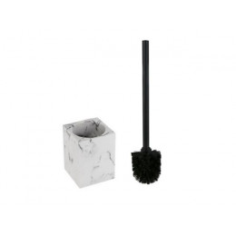 Ершик с подставкой MARBLE, белый, PERFECTO LINEA