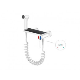 Смеситель для биде (Lt) D35, серия Lotus белый, a-five