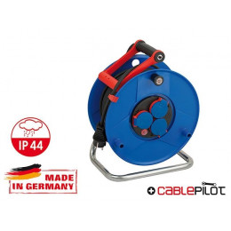 Удлинитель на катушке 50м (3 роз., 3.3кВт, резин. кабель, с/з) Brennenstuhl Garant